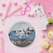 Scattering Geese Papieren Bordje (Feest)