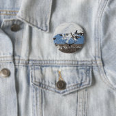 Scattering Geese Ronde Button 5,7 Cm (In situ)