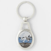 Scattering Geese Sleutelhanger (Voorkant)