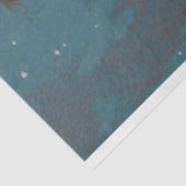 Scattering Stars Artwork Blue Art Decoupage Tissuepapier (Detail)