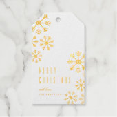 Scatus folie kerstmis en kerstcadeau label (Voorkant)