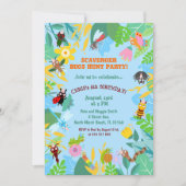 Scavenger bugs jaagt op de uitnodiging van de part (Voorkant)