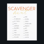 Scavenger Hunt Kids Birthday Game Flyer<br><div class="desc">Deze schattige scavenerjachtwedstrijd heeft een ivoren witte achtergrond met teksten. De achterkant heeft een rode achtergrond met bladeren en paddenstoelpatronen. Verander de achtergrondkleur en personaliseer deze voor uw behoeften. In mijn winkel kun je passende producten vinden.</div>
