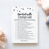 Scavenger Hunt Party bewerkbare game Kaart