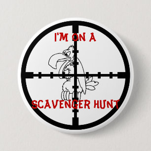 Scavenger Hunt Ronde Button 7,6 Cm