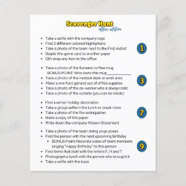 Scavenger Hunt Team Building Activiteit voor Werk