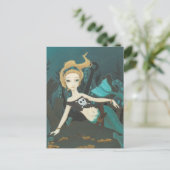 Scavenger - Mermaid pirate briefkaart (Staand voorkant)