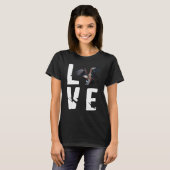 Scavenger Ornithology Carrion Bird Watcher Love Vu T-shirt (Voorkant volledig)