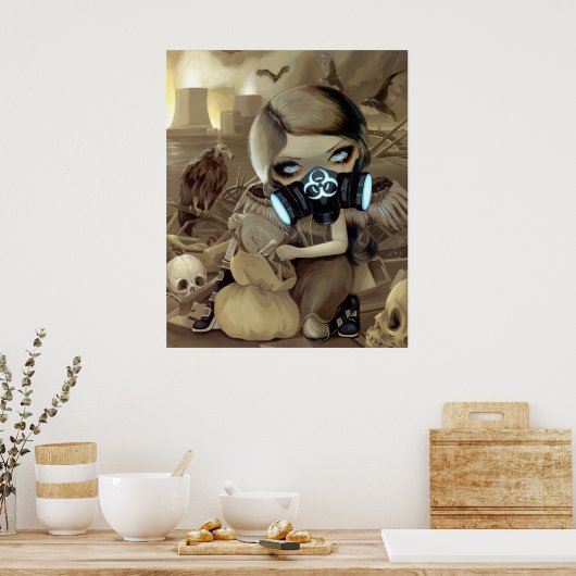 Scavengers ART PRINT cyberpunk gothic vulgaire fee (Keuken)