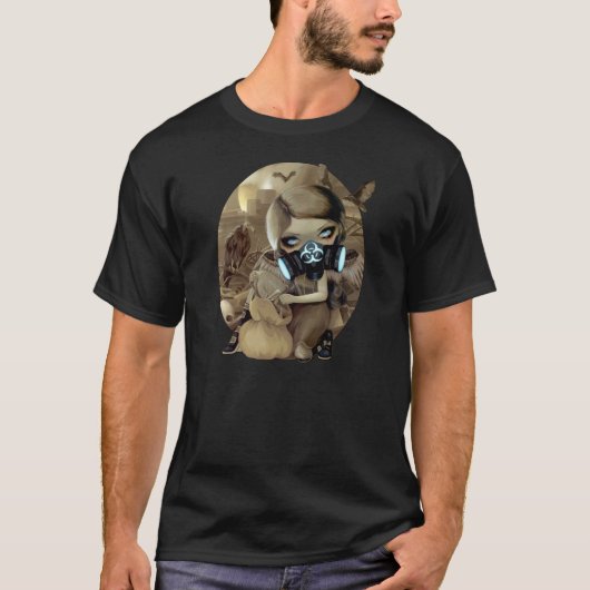 Scavengers Shirt Cyberpunk Gothic Fairy Biohazard (Voorkant)