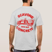 Scavone Apparel T-shirt (Achterkant)