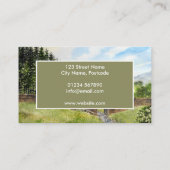 Scawgill Bridge Lake District England Visitekaartje (Achterkant)