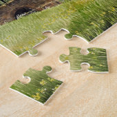 Scawgill Bridge over de Aiken-rivier, het Lake Dis Legpuzzel (Zijkant)