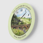 Scawgill Bridge over het Aiken Lake District UK Grote Klok (Hoek)