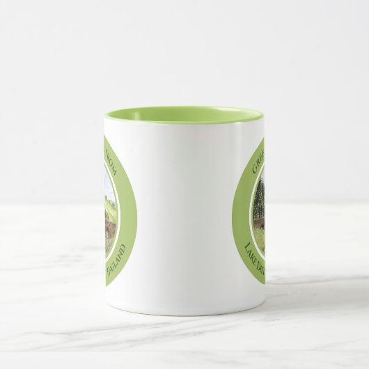 Scawgill Bridge over het Aiken Lake District UK Mok (Midden)