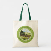 Scawgill Bridge over het Aiken Lake District UK Tote Bag (Achterkant)
