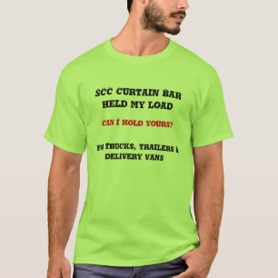 SCC Curtain Bar hield mijn lading vast, kan ik die T-shirt