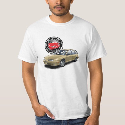 SCCNA Gold Saturn Gen 2 Wagon T-Shirt (Voorkant)