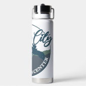 SCEC, 25 oz Water Bottle with Straw Waterfles (Achterkant)