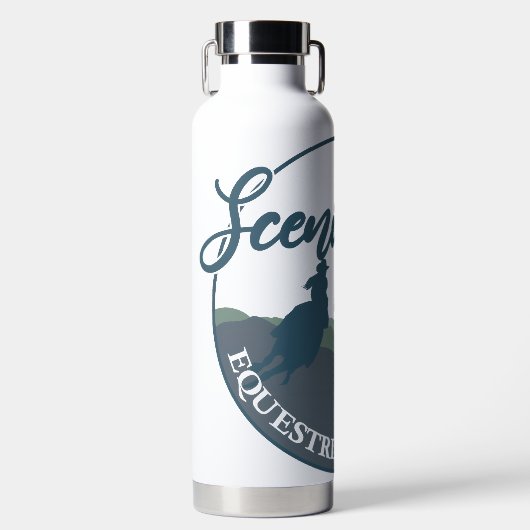 SCEC, 32 oz Water Bottle, large logo Waterfles (Voorkant)
