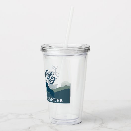 SCEC Acrylic Tumbler Acryl Drinkbeker (Achterkant)