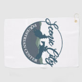 SCEC Golfhanddoek (Horizontaal)
