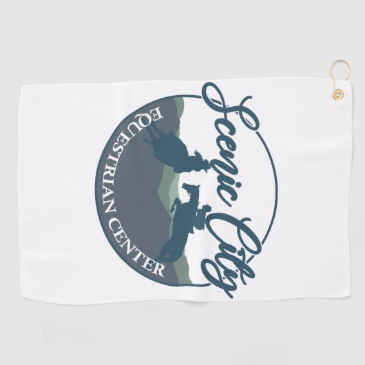 SCEC Golfhanddoek (Horizontaal)