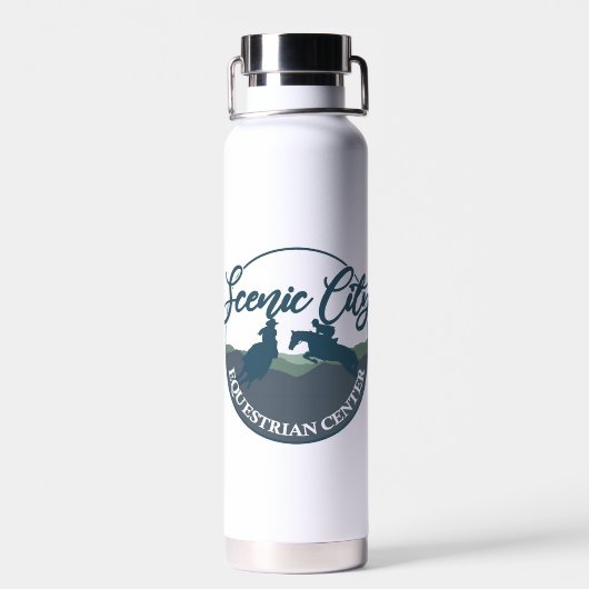 SCEC water bottle, small logo Waterfles (Achterkant)