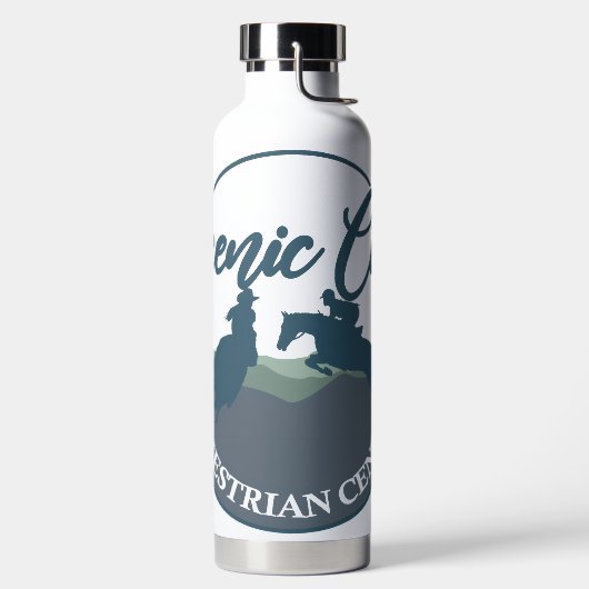 SCEC, waterfles 1L, groot logo (Links)