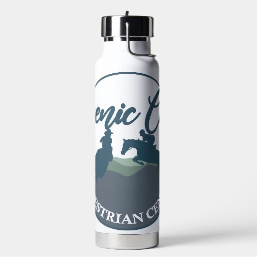 SCEC, waterfles met rietje van 750 ml (Links)