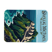 Sceilg Mhichíl Ierland Magneet (Horizontaal)