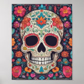 Scelebreren van het leven Suiker Skull Poster (Voorkant)