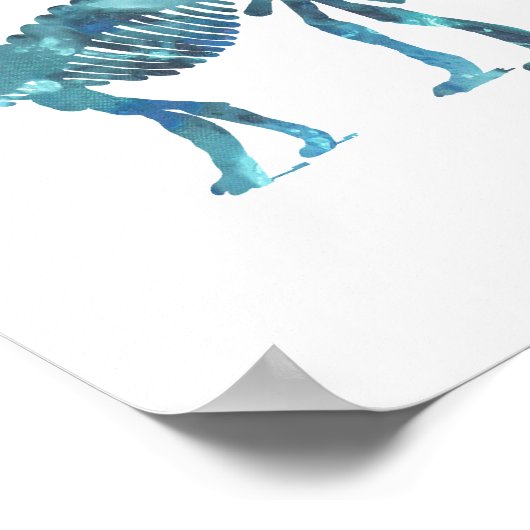 scelidosaurus skelet poster (Hoek)