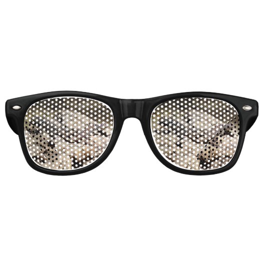 Sceloporus cyanogene retro zonnebril (Voorkant)