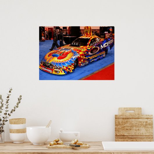 Scelzi Funny Car Poster (Keuken)