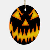 Scenario Jack O Lantern Face Ornament Round (Rechts)