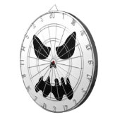 Scenario-spookschedel gezicht Halloween party game Dartbord (Voorkant Rechts)