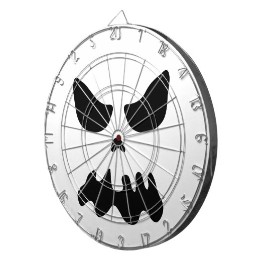 Scenario-spookschedel gezicht Halloween party game Dartbord (Voorkant Rechts)