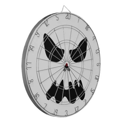 Scenario-spookschedel gezicht Halloween party game Dartbord (Voorkant Links)