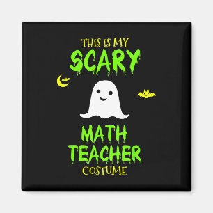 Scenario Wiskunde docent kostume Halloween Lazy Ea Magneet