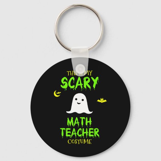 Scenario Wiskunde docent kostume Halloween Lazy Ea Sleutelhanger (Voorkant)