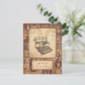 Scenarist / Scriptschrijver Kunstgeschenk Briefkaart (Staand voorkant)