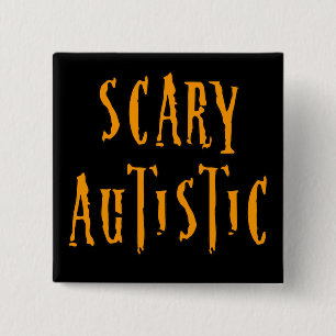 Scenary Autistic Buttonnen Vierkante Button 5,1 Cm