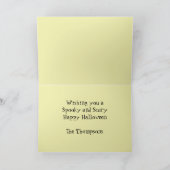 Scenary Black Cat op Picket Fence Kaart (Binnen)