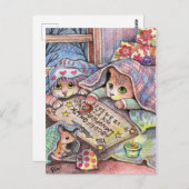 Scenary Cats Briefkaart (Voorkant / Achterkant)