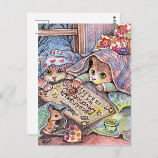 Scenary Cats Briefkaart (Voorkant / Achterkant)