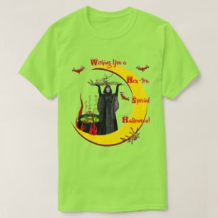 Scenary Dingen Green Halloween Unisex T-Shirt