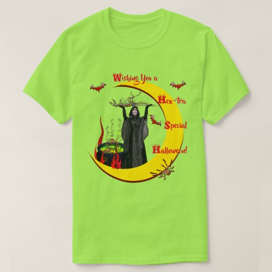 Scenary Dingen Green Halloween Unisex T-Shirt (Design voorkant)