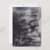 Scenary Elegant Pumpkin Scarecrow Halloween Party  Kaart (Achterkant)