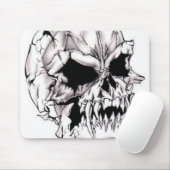 Scenary Evil Deadly Skull Mousepad Muismat (Met muis)